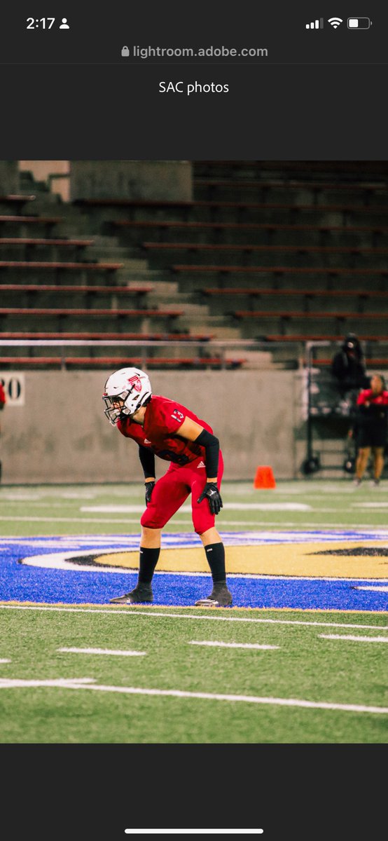 hudl.com/v/2MkYXjI transferred over to SAC and it was the best decision I’ve ever made! I had a super fun season playing with my teammates.  6’0 178 lbs  2nd Team All-Conference  4-2-4 Transfer  NCAA ID# : 2201410291