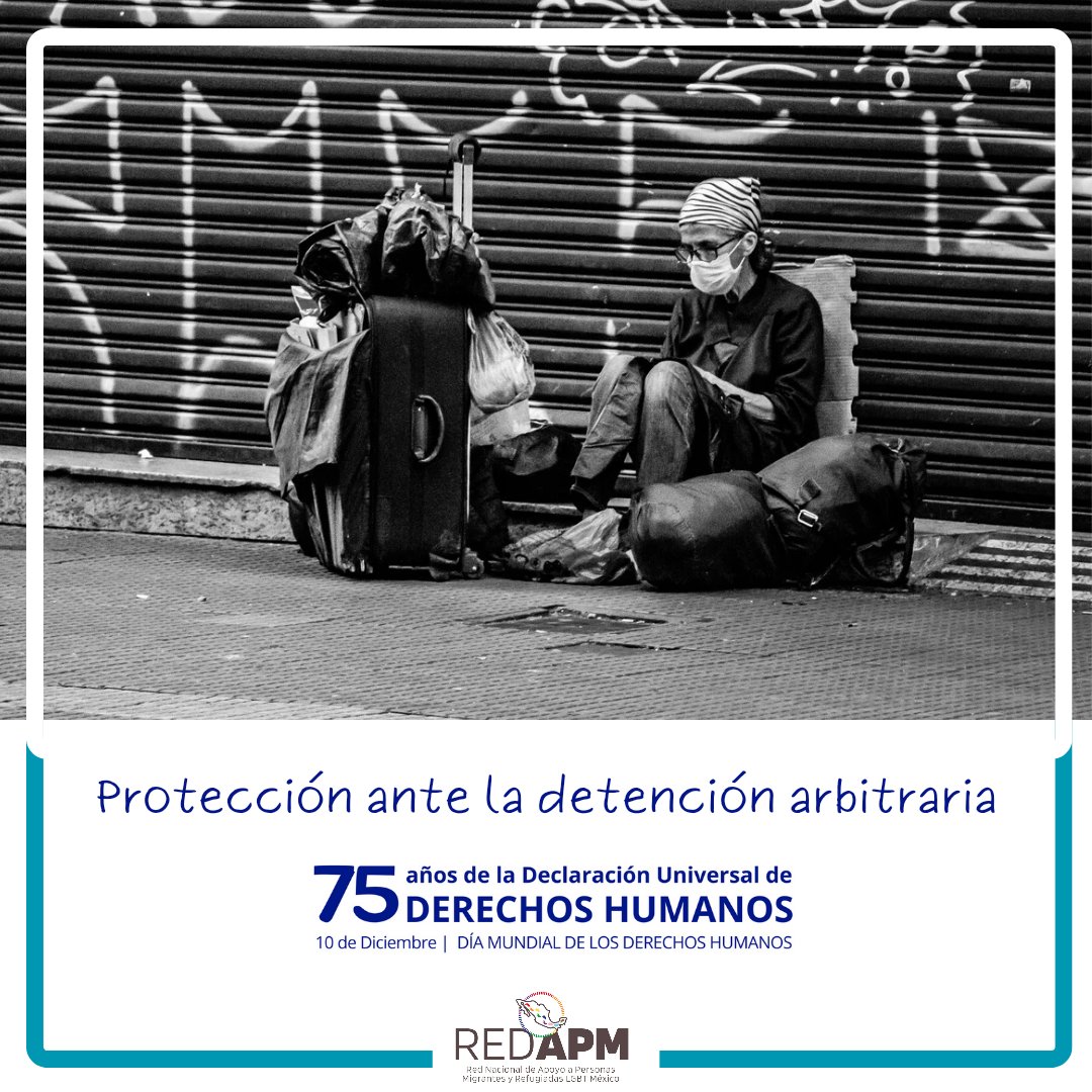 REDAPM_LGBTI's tweet photo. “El derecho a la libertad personal es fundamental y se extiende a todas las personas en todo momento y circunstancia, incluyendo a los migrantes y solicitantes de asilo, sin importar su ciudadanía, nacionalidad o estatus migratorio.”

@INAMI_mx https://t.co/rQPk6kGQIc