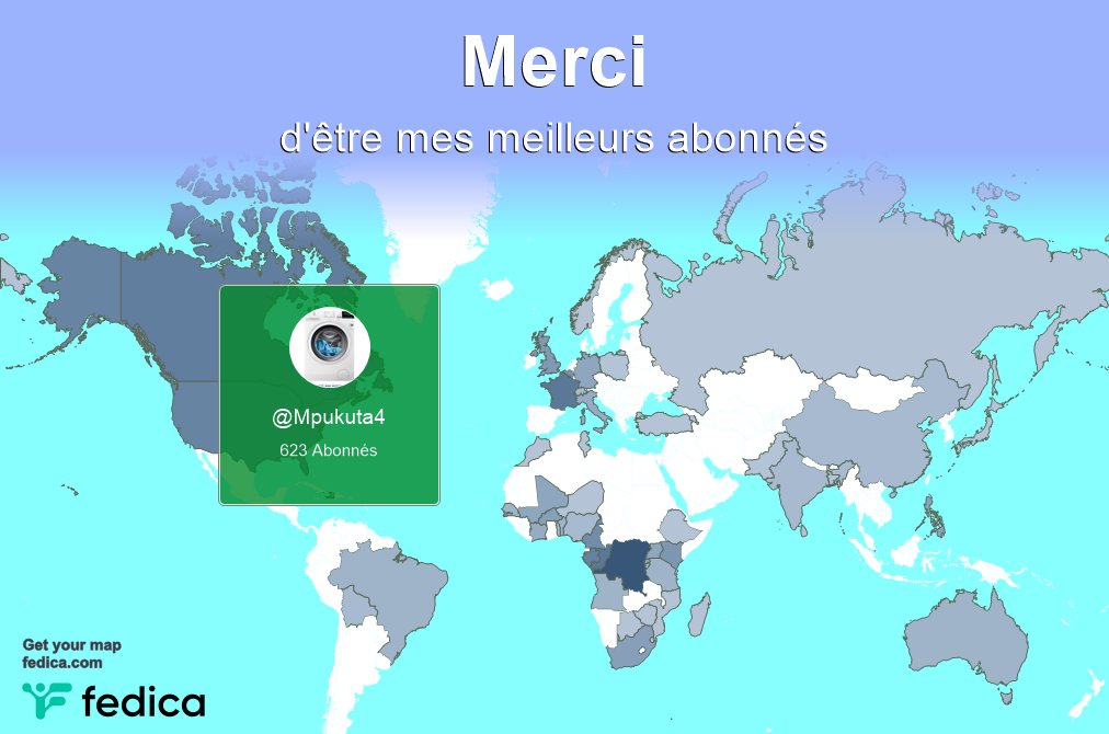 Un merci spécial à mes meilleurs nouveaux abonnés cette semaine @Mpukuta4