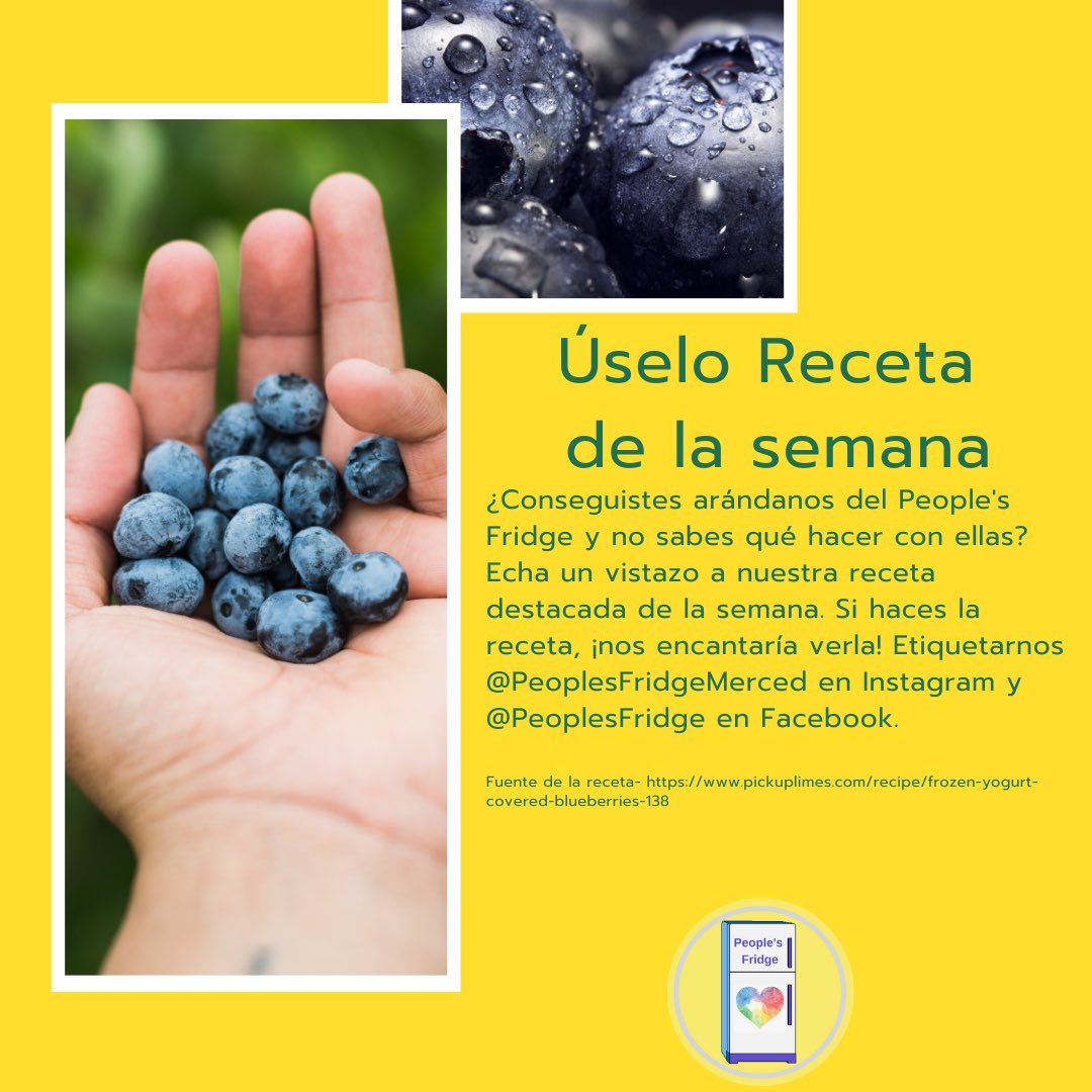 FoodConnect2020's tweet photo. Use up those blueberries! #useitup #recipeoftheweek https://t.co/VbSKm7gIiV