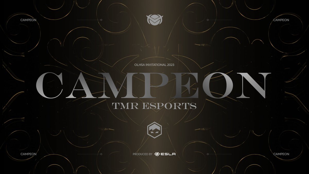 ¡TENEMOS CAMPEONES! 🎉

Con una actuación increíble <a href="/TMREsports/">TMR Esports</a> se corona como campeón de la #OlhsaCup 🏆

Felicidades al team 👏

#OlhsaGaming