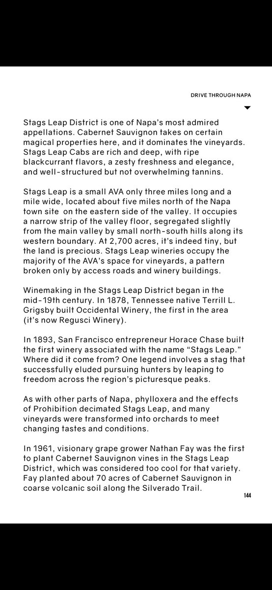 What’s your fav producer from stags leap AVA in Napa? (amzn.to/2XaC1kn to learn about Napa’s 16 sub-AVAs) #drivethroughnapa #vinopopevents #napavalley