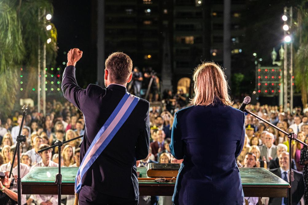 Hoy se da inicio al camino de la Santa Fe soñada, tenemos lo que se necesita, tenemos con quién <a href="/maxipullaro/">Maximiliano Pullaro</a> <a href="/GiScaglia/">Gisela Scaglia</a>