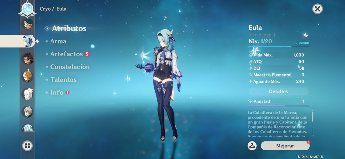 Simp_Pr0medio's tweet photo. @tenie__ Eula pity 10 con la que desperdicié mi asegurado (cerré el juego deseando que fuera mi imaginación y cuando entré al juego chillé) https://t.co/CvPkYK87hz