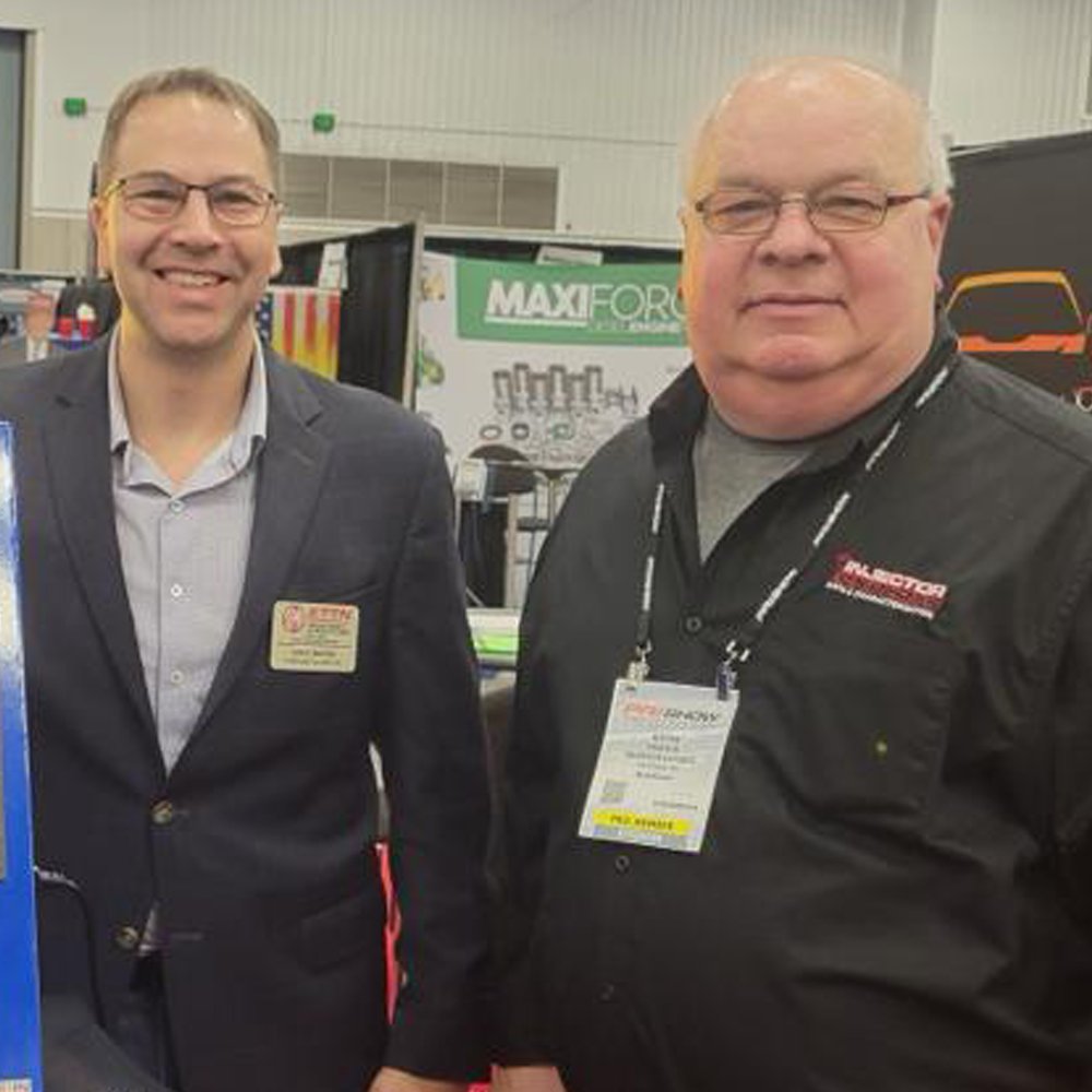 injectorexperts's tweet photo. What a weekend we had! We caught up with Greg Banish, We spent time with Kerry Green from @gbreman Mark Warnick from DSR Performance, and @RickSeitz1 #pri2023 #PRIShow #PerformanceRacingIndustry #FuelInjection #TestEquipment #GBReman #gmefi #injectorexperts #calibratedsuccess https://t.co/VhmRuIWTD7
