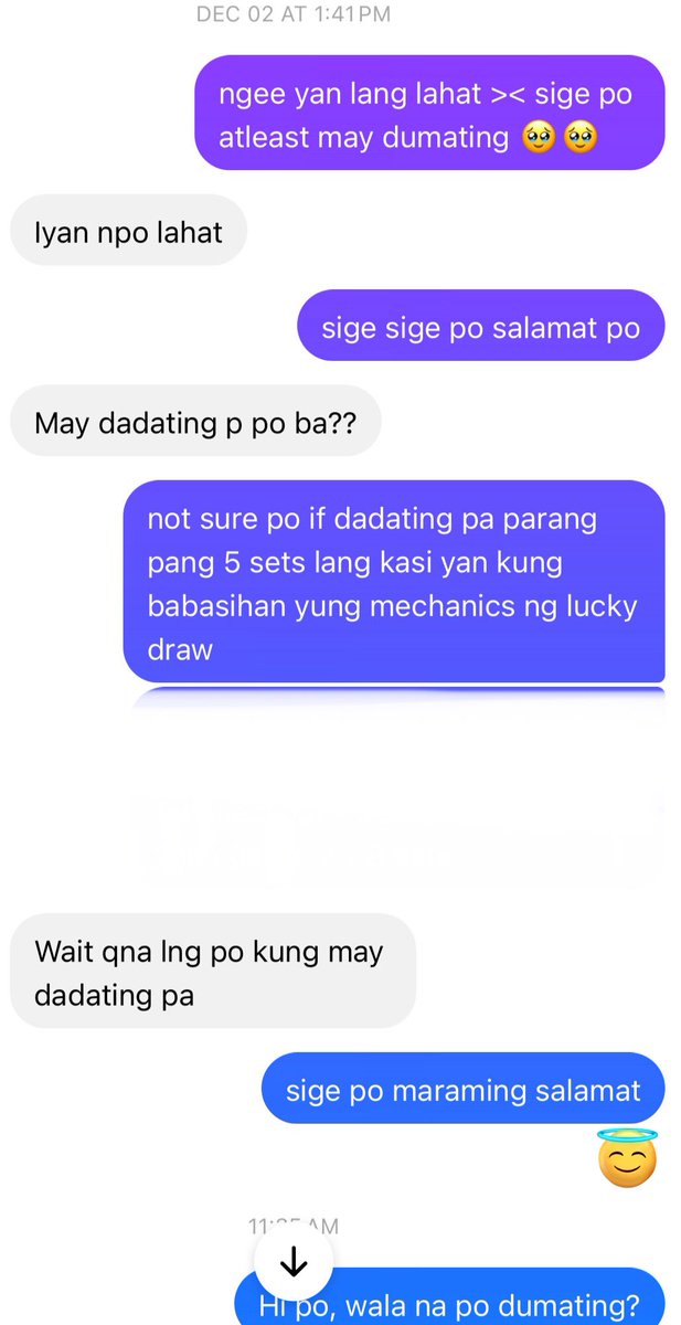 DDPupdate's tweet image. #DDPupdates | #DDPnotice 🐼

RE: WEVERSE SHOP JPN LUCKY DRAW

— may dumating na po kay jpn consol kaso 5 sets lang, will wait pa po ng konti if wala na po dumating then will push with what’s available na lang &amp;amp; will go with other option to distribute the LDs

thank you ~