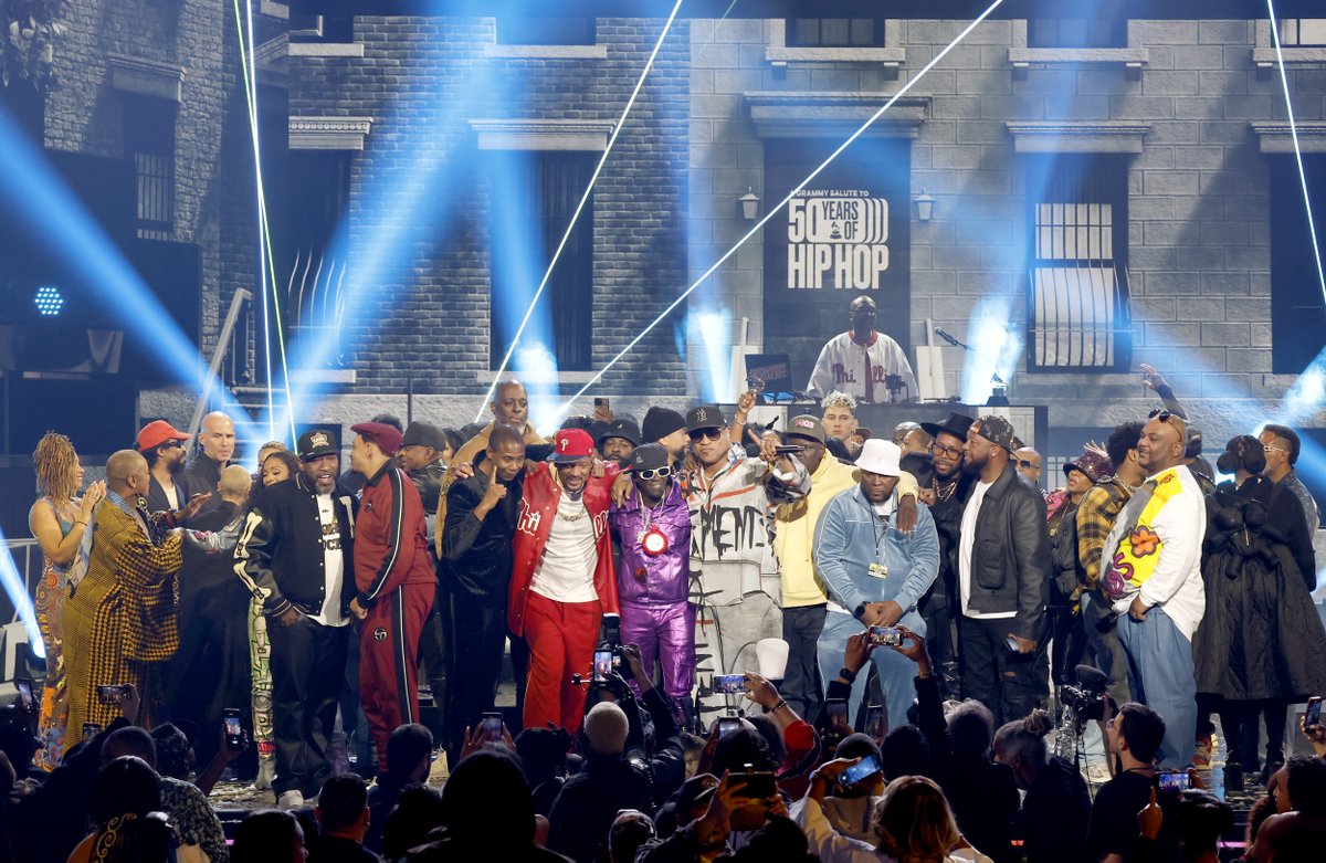 The final curtain descends on the electrifying⚡️ #GRAMMYSaluteHipHop50, and as we bid adieu 👋 to this unforgettable night, a shoutout to all our hip-hop aficionados who tuned in on @CBS. Until the beats reunite us, keep the rhythm alive, and stay tuned for more music magic! 🎶