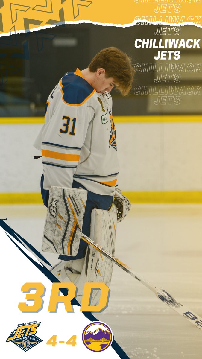 Jets come back! We’re heading to OT! 🛩️

🚨 M.Brideau, Vanderkooi
🍏 Quiring, Chyld, J.Brideau, M.Brideau

Shots 45 CHWK to 24 POCO