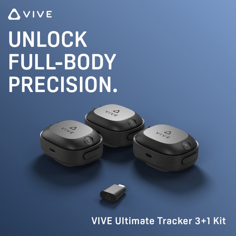 VIVE Ultimate tracker 3＋1 kit