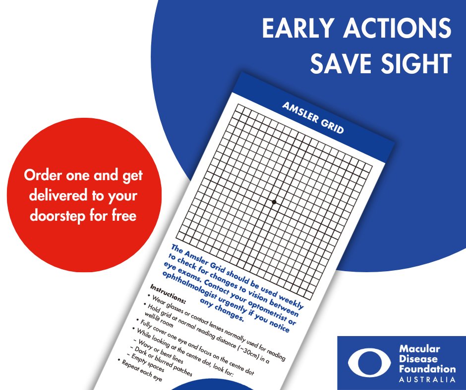 Amsler Grid  Macular Degeneration Foundation