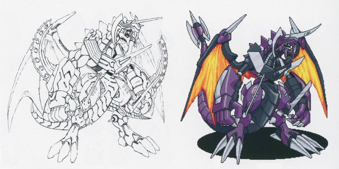 JP_Excelsior's tweet photo. Grimmon, ChaosGrimmon and ExoGrimmon design evolution!!
#Digimon https://t.co/nOPNfblzEb