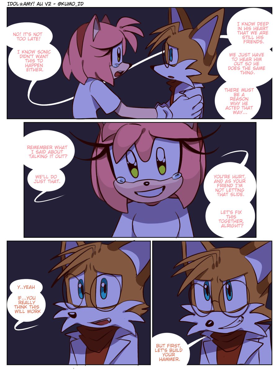 Idol✮Amy! AU v2 pt. 39 (1/2) *Insert montage music here*
