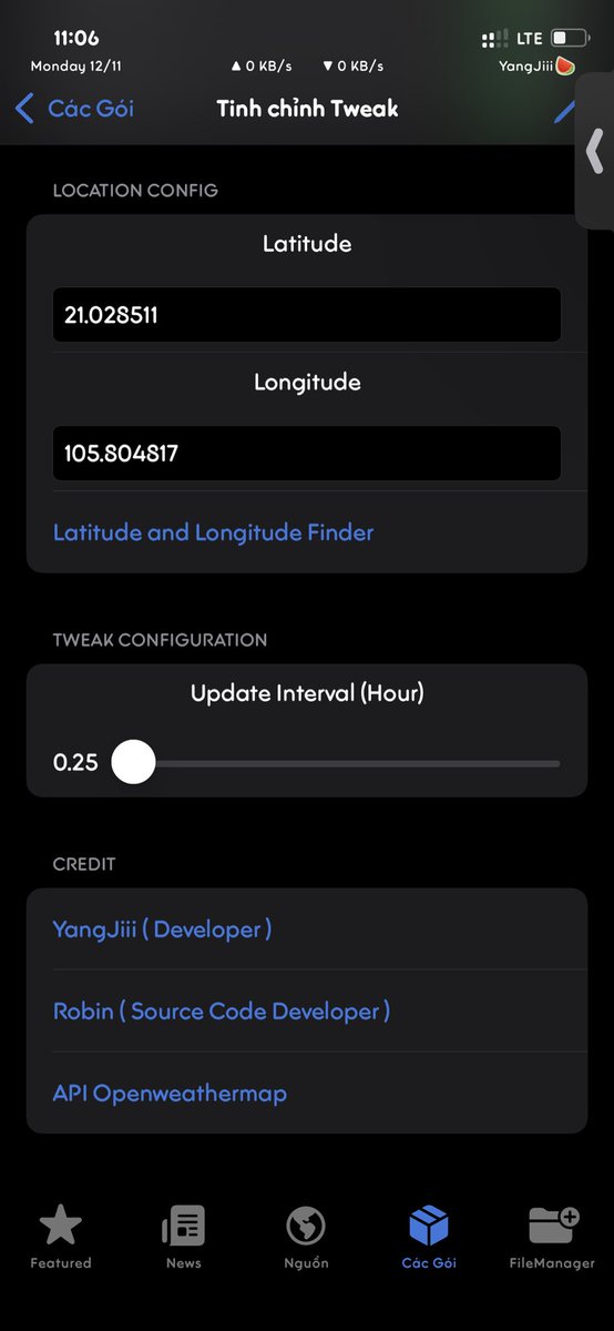 duongduong0908's tweet photo. Please add latitude and longitude for RealWeather to work. Link in there to get it
#RealWeather https://t.co/yoONLLjVCQ