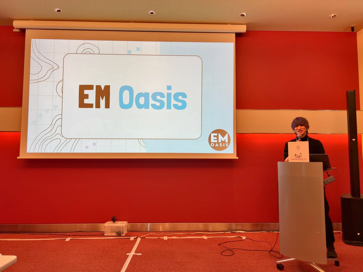 taiponrock's tweet image. #EMOasis のセッション！
#bitkey #CNDT2023