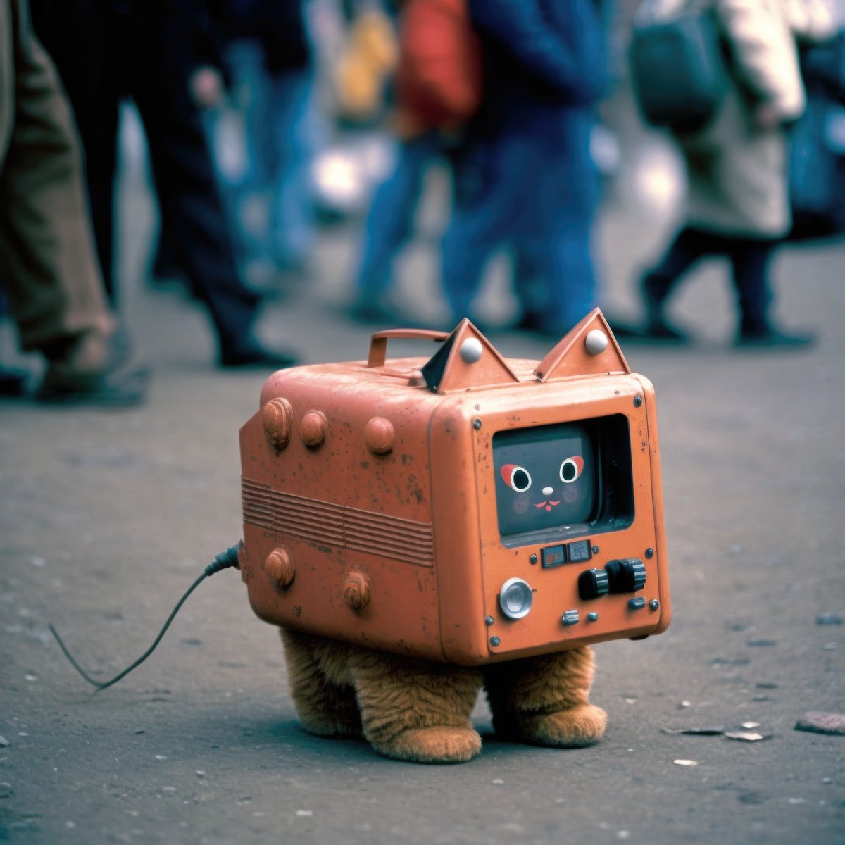 jeewoo258's tweet photo. Catelevision From The Strangest Flea Market
#Cat #AI #Kitten #RadioCat #Kitten #FleaMarket https://t.co/yYcASGghWU