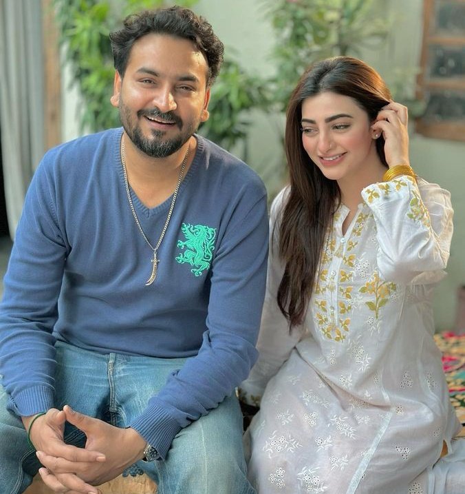 Jaan e Jahaan 🪔 with the terrific #QasimAliMureed ⏳ #NawalSaeed