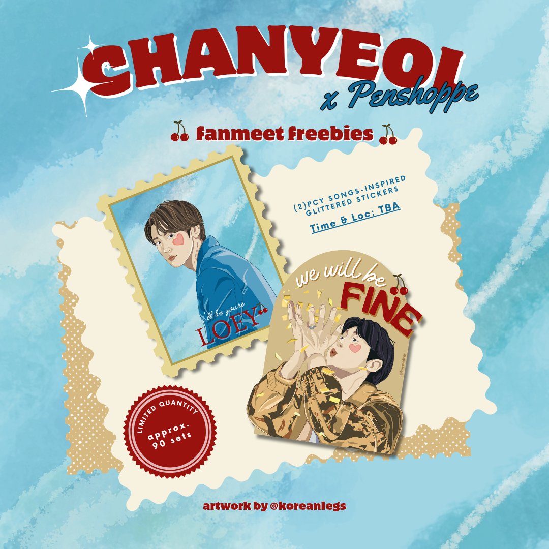 koreanIegs's tweet photo. i don't have many exol moots ata but posting na rin ☺️ i'll be giving away stickers on chanyeol's fanmeet!

no mechanics, but lmk if you want to trade 🥹✨

📍time and loc: TBA on d-day

((if di kaya ng time, i might distribute @ vip area na lang 🥹))

#PENSHOPPEXCHANYEOL https://t.co/qg3AdwzjMp