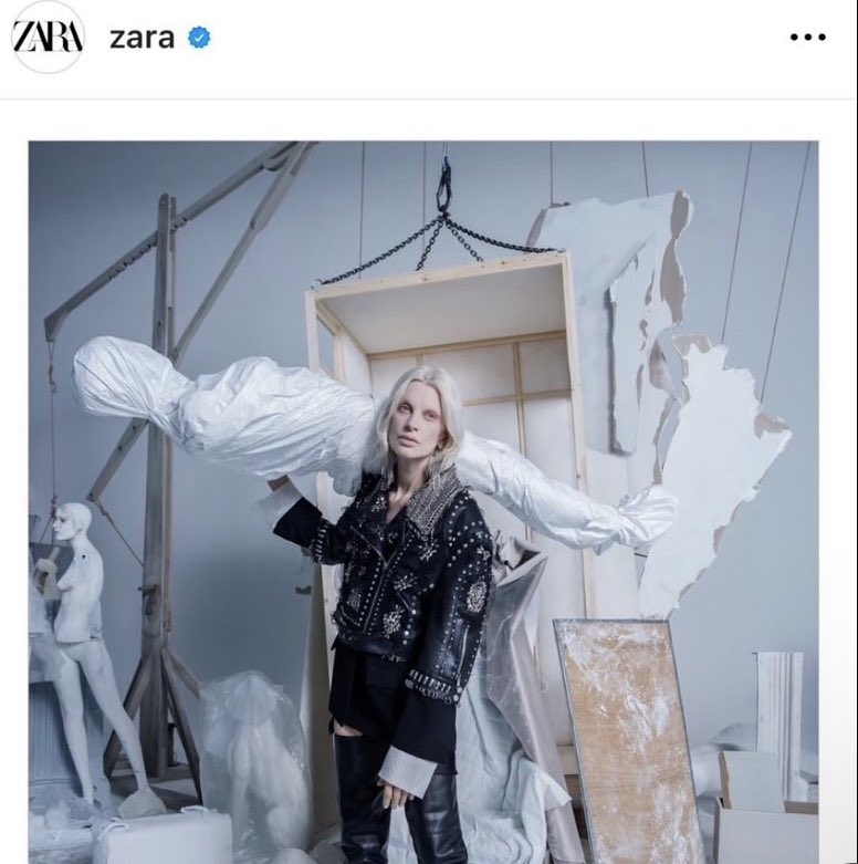 x_karoomaa's tweet photo. How disgusting this world can be @ZARA #BoycottZara shame on you @ZARA https://t.co/kw9Xkd0VPg