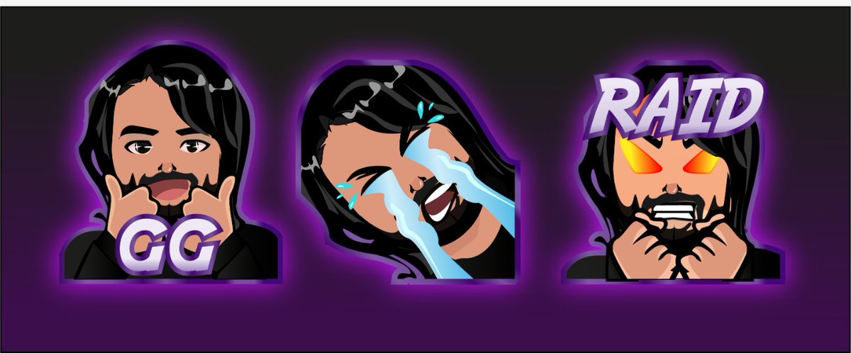 Get your emotes made this month and you'll get special discounts with deals. 
#Emotes #animatedemotes #Raidemote #Raid #GG #Twitchstreaming #kickstreaming #purpletheme #animatedemotes #streaming #discounteddeals #discountedoffer #designingdeal