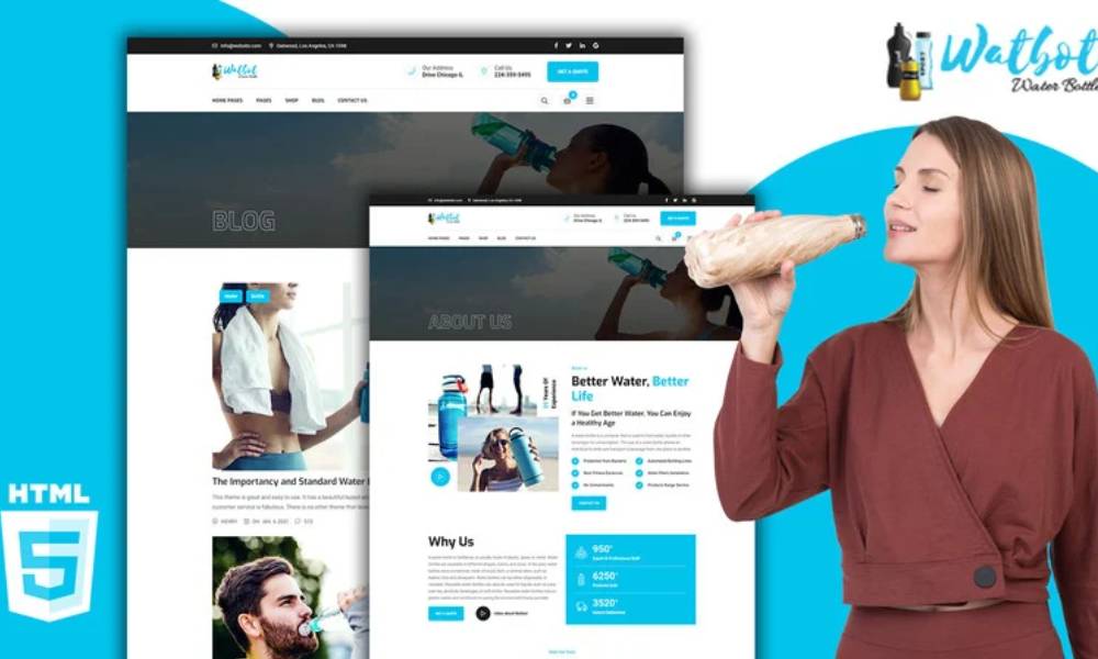 #Theme of the Day 11 Dec 2023 Watbot Product Display Store HTML5 Template by Slidesigma designnominees.com/themes/watbot-…