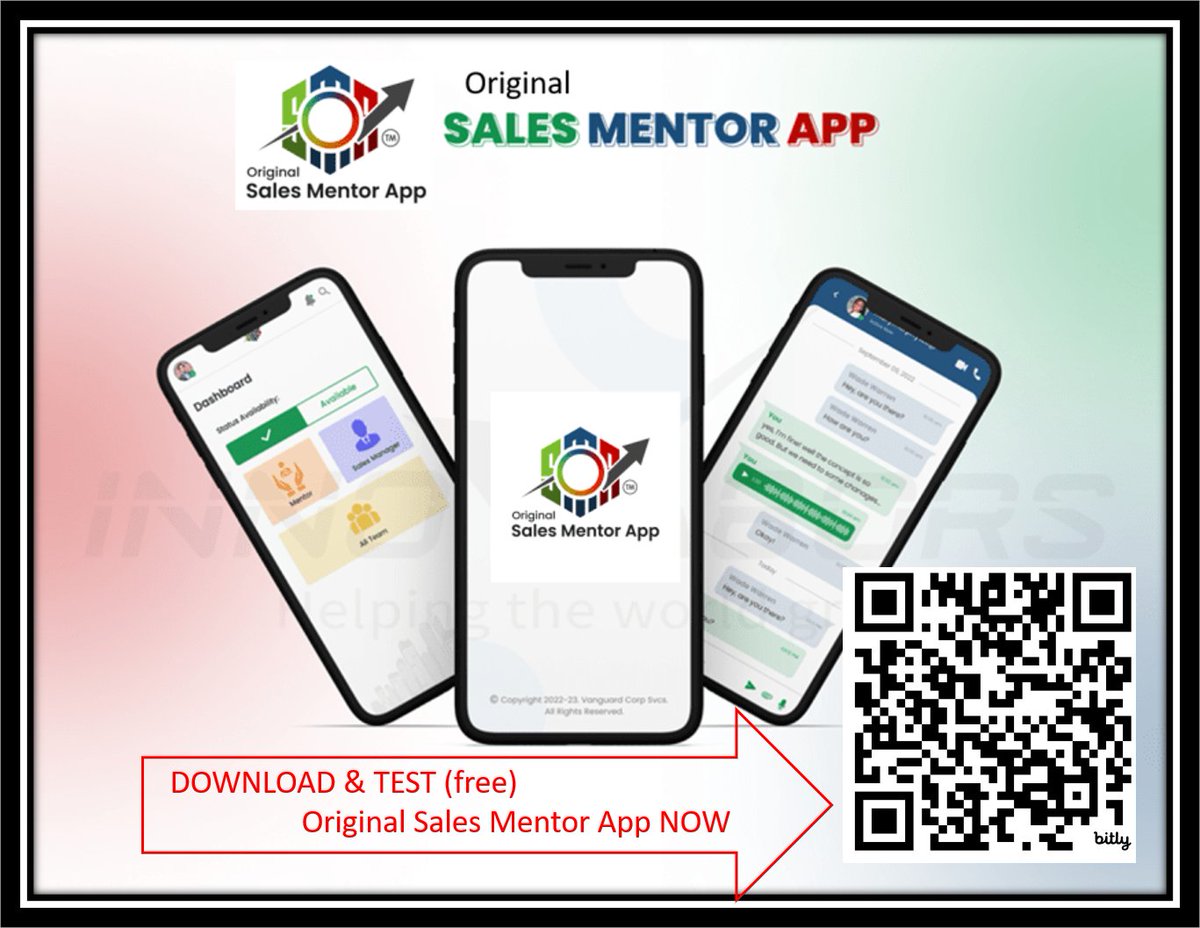 KurtTurrell's tweet image. Original Sales Mentor App is LAUNCHED! Check it out!
