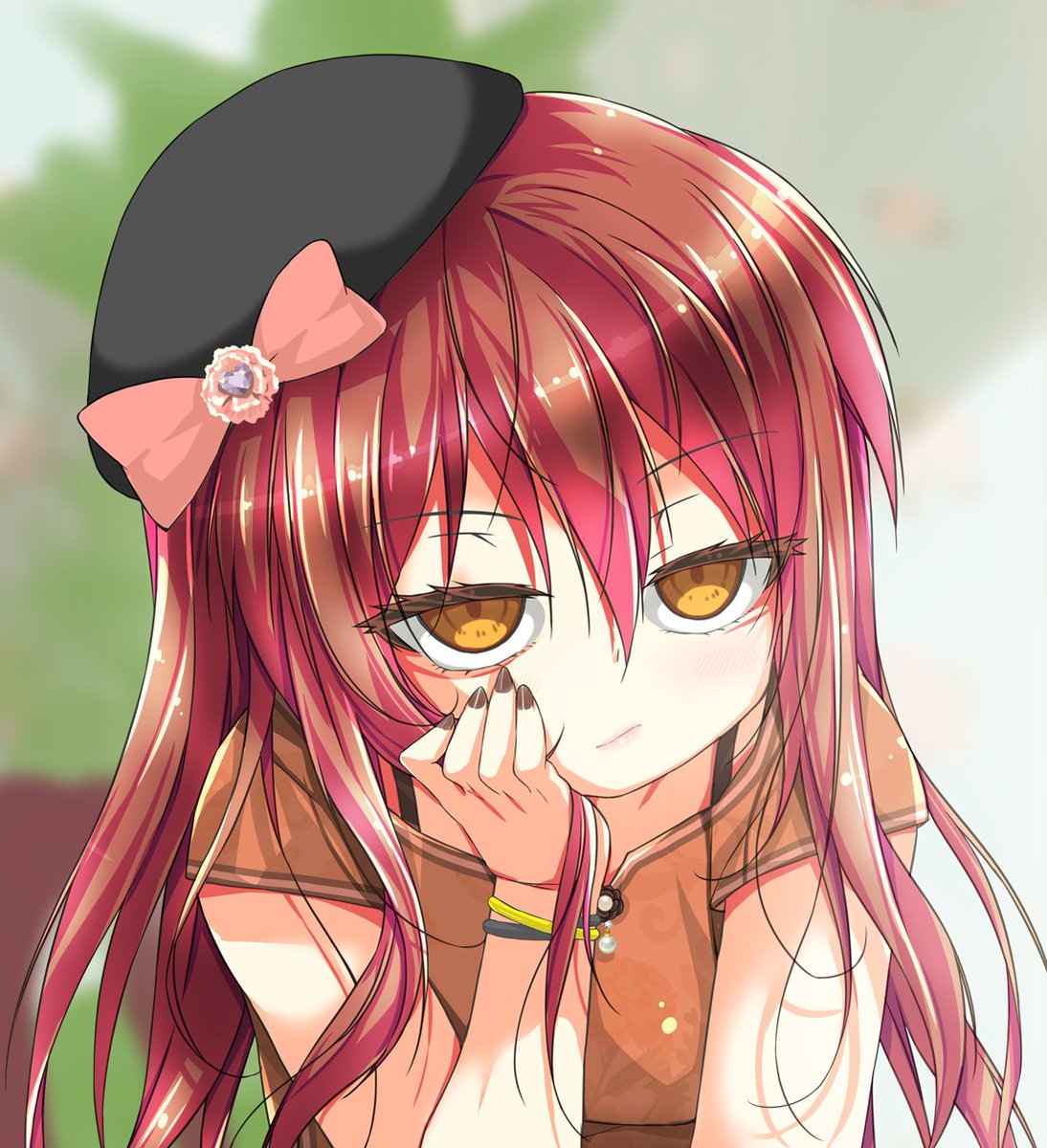 「リンツの福袋が売り切れてしまったのを知った時の虚無カフェちゃん  #不愛想なカフ」|ポルリン✨☕のイラスト