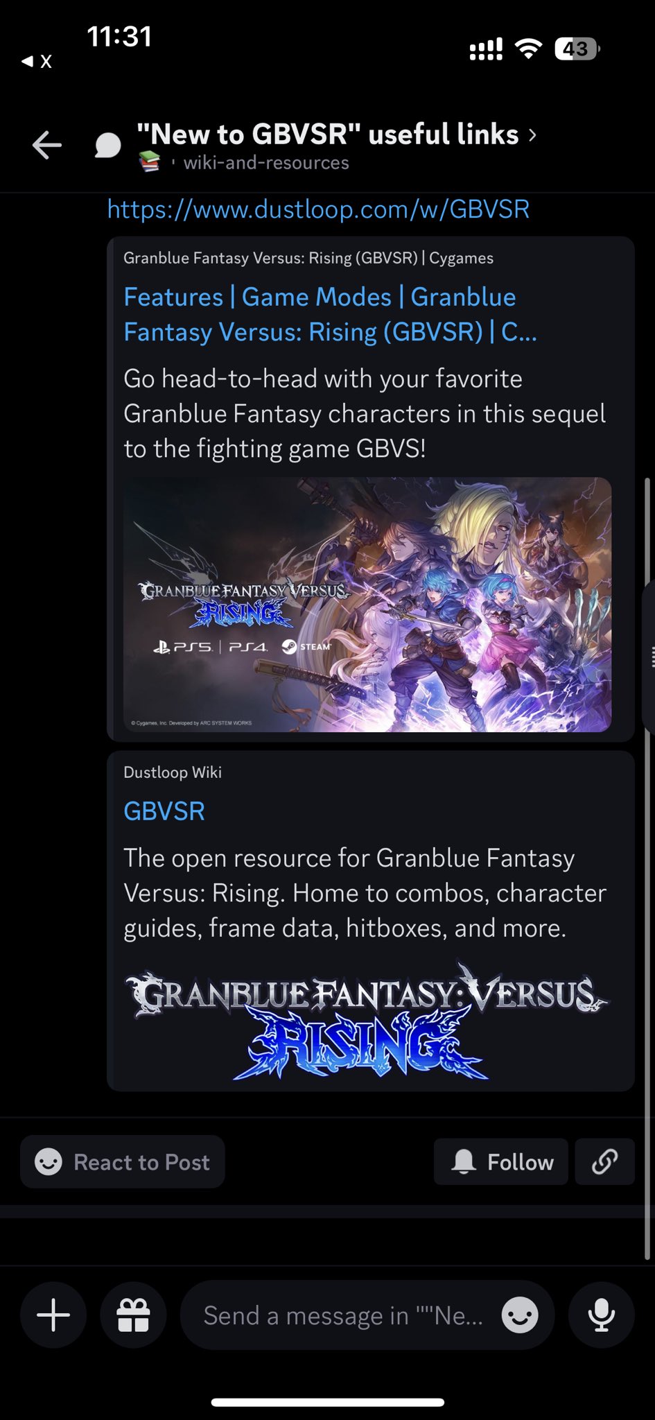 Granblue Fantasy Versus: Rising Wiki