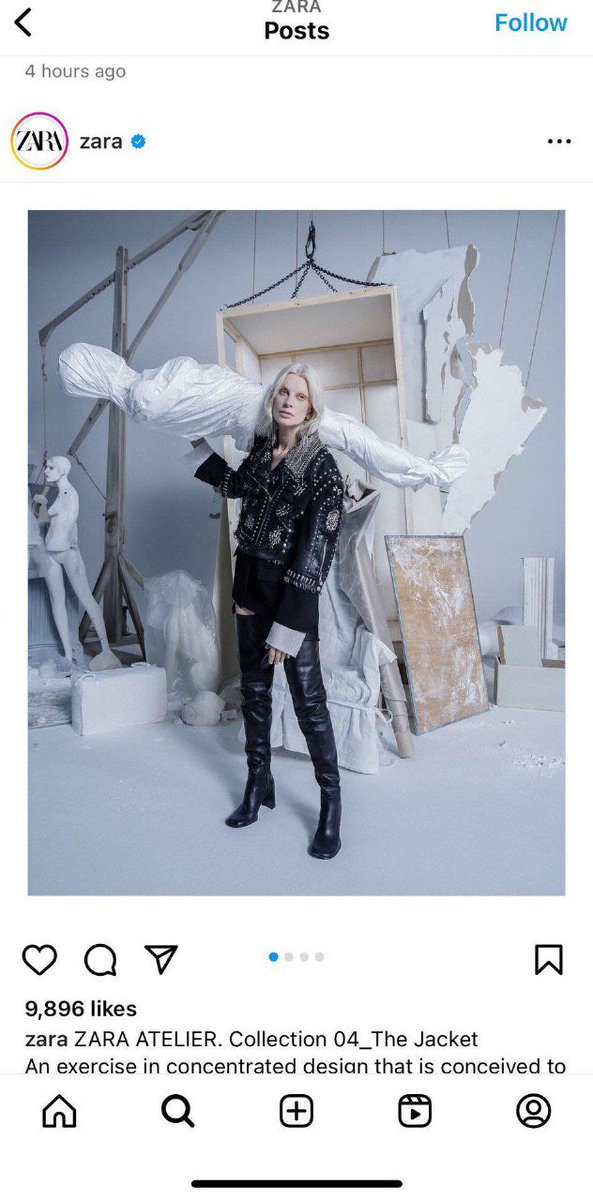 SarahParnel's tweet photo. Marketing over a #genocide. 

New low. Our pain isn’t for sale.

Shame @ZARA. 

#boycottZara https://t.co/gOwumAZYWQ