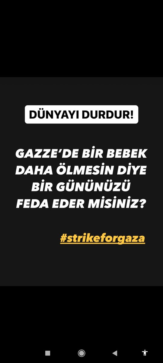 #StrikeForGaza