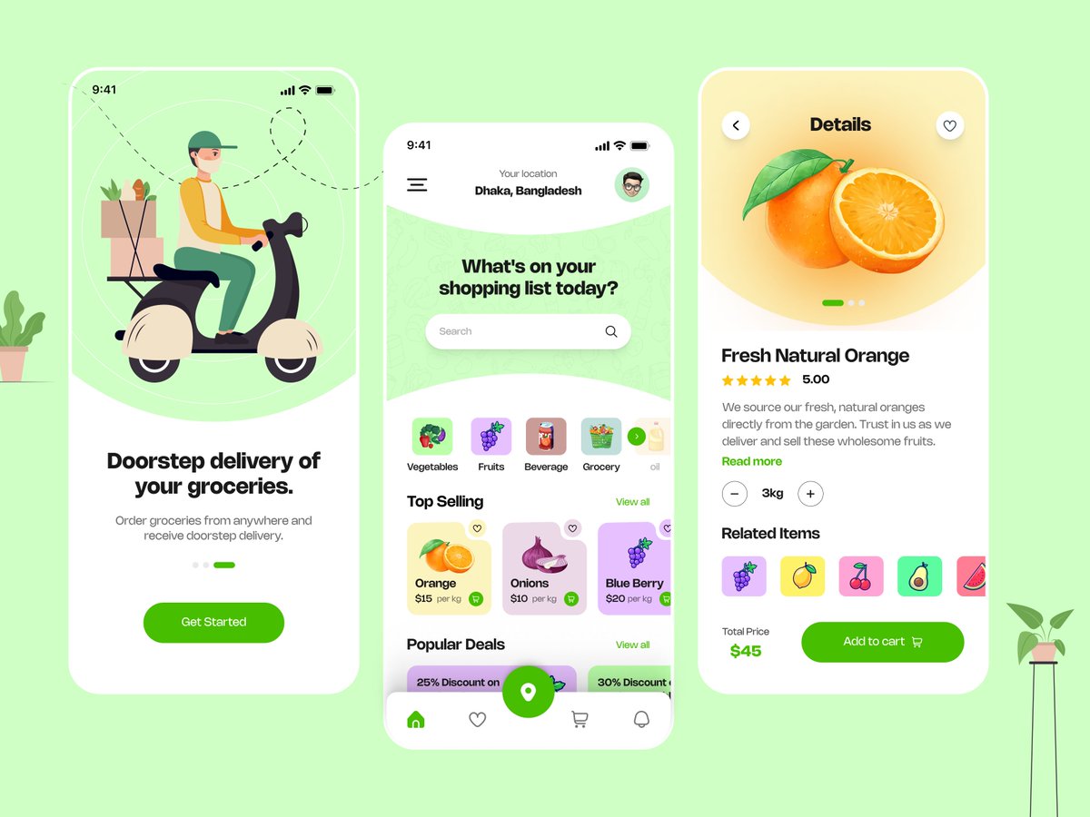 interested in new projects? Let’s collaborate  📩 hello@creativework007.com

Dribbble: lnkd.in/g-H6zD5y

#groceryshopping #groceryretail #grocery #grocerystore #grocerydelivery #uidesign #ux #uxdesigner #ui #uxinspiration #adobexd #websitedesign #uxdesign #uidesignpatterns