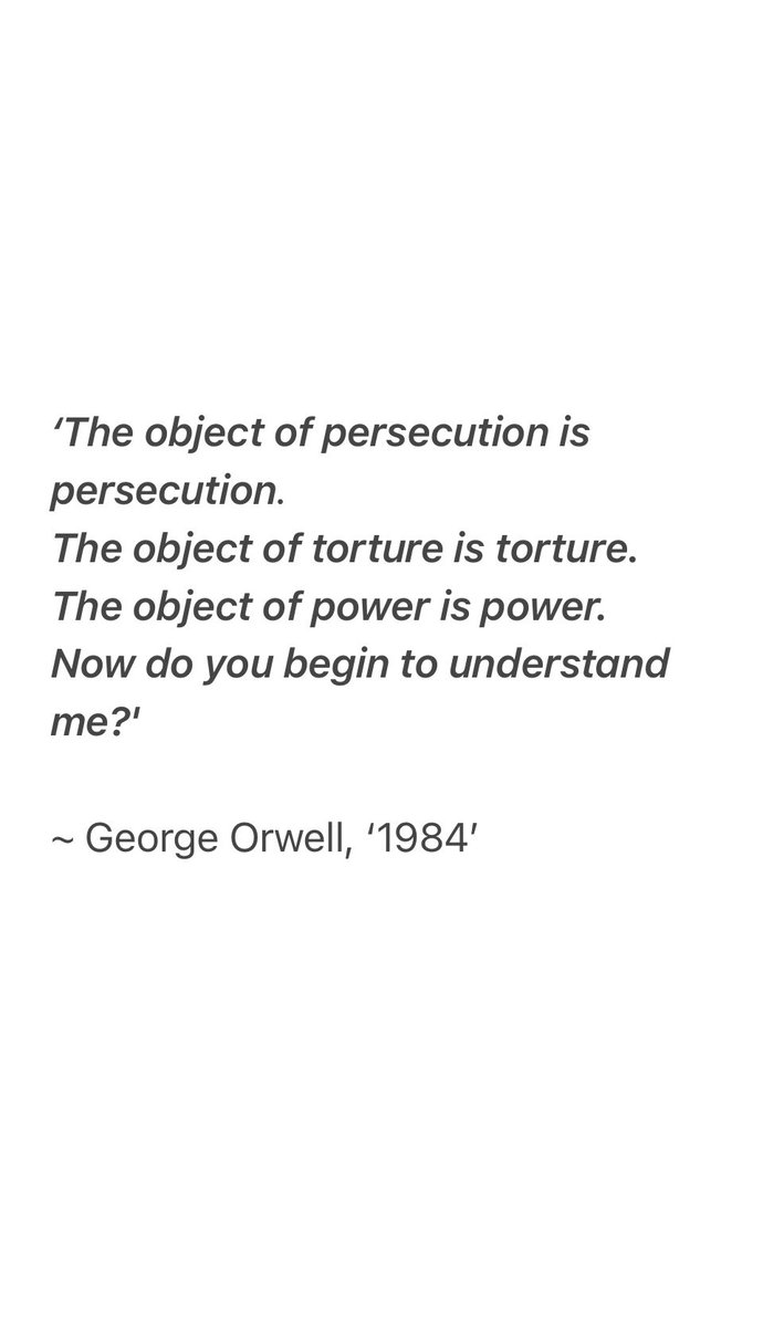 QuietFriend31's tweet photo. @JoyceWhiteVance The point is Republican Power to control human beings.
Study Putin’s Russia and its denial of any Power to The People - so admired by Republicans. They defy the Will of The American People.
The point is the power.
#PowerAndSubmission #WealthAndPrivilege #DemVoice1 https://t.co/hpl3eEyvKY