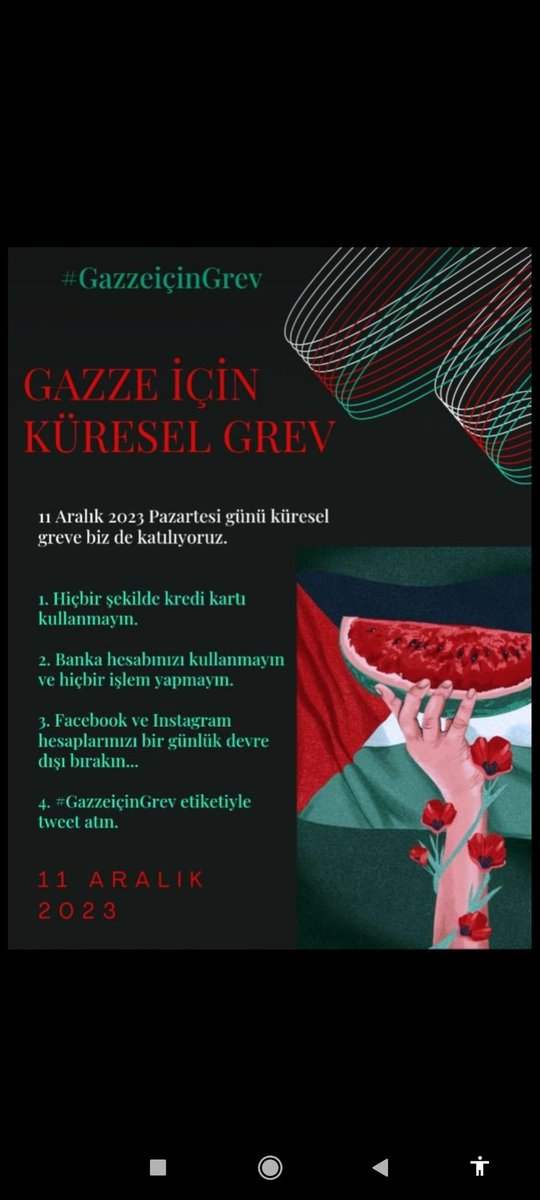 #StrikeForGaza