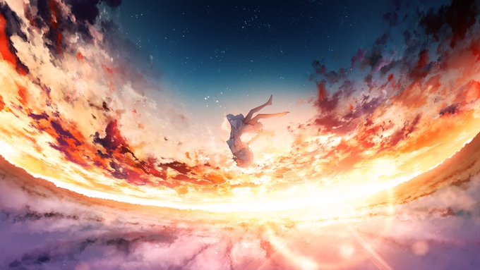 #今年も残りわずかなので今年一番伸びた絵を貼る  アスノヨゾラ哨戒班のFAでした!