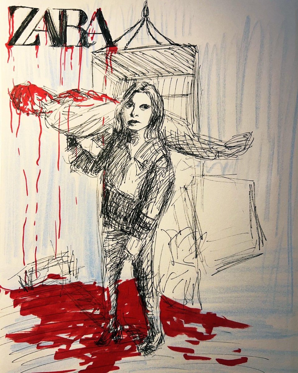 Now you are next. Zara.  #boycottZara  🩸🩸🩸🩸