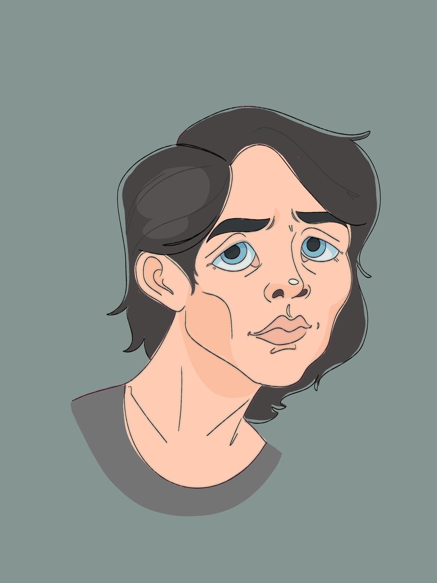 sylviahchambers's tweet photo. I can't draw him without getting a little silly ..a goofy fella https://t.co/YCiWwV93qQ