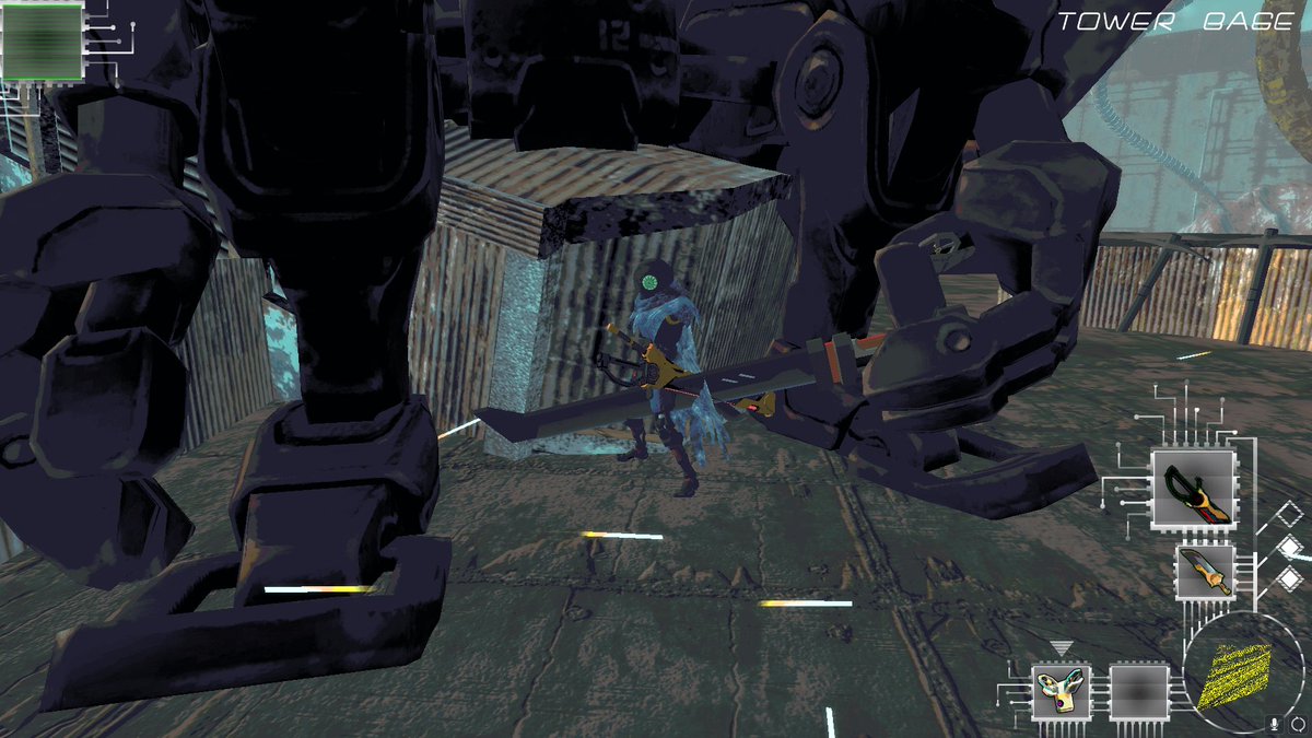 JMMoore1990's tweet photo. @LithPyro Played through the end of the demo. Sin was fun, kinda felt like it was the first real challenge and taught me how to parry, find openings, dodge, etc. Learned to dodge via sound cues in the boss afterwards. Also, I got stuck here after. Blacksmith is holding me hostage. :< https://t.co/OeuJqf51wV