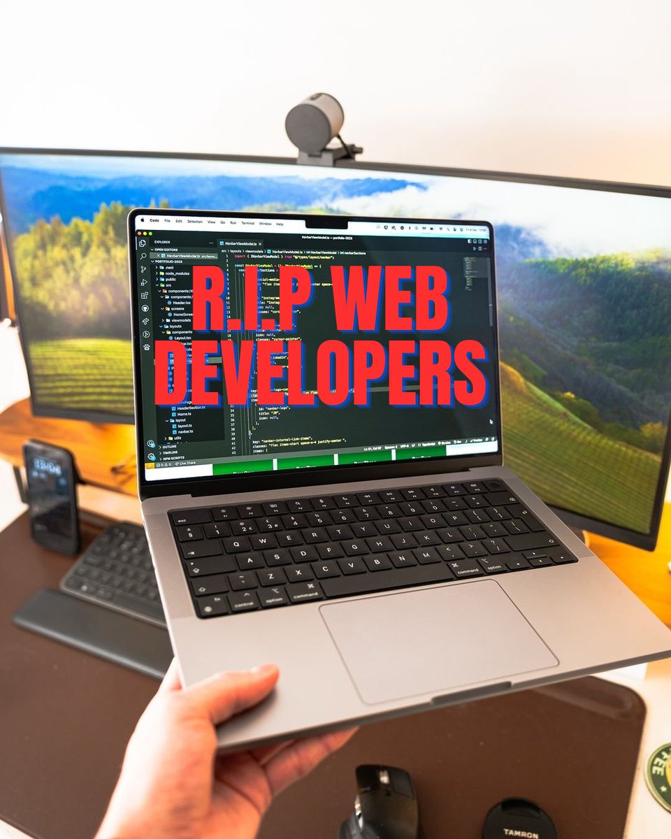 Kanojiyaaakash1's tweet image. RIP web developers!

Now you can build an entire website within minutes.

Here&apos;s how you can do it:

[🔖Bookmark for later]