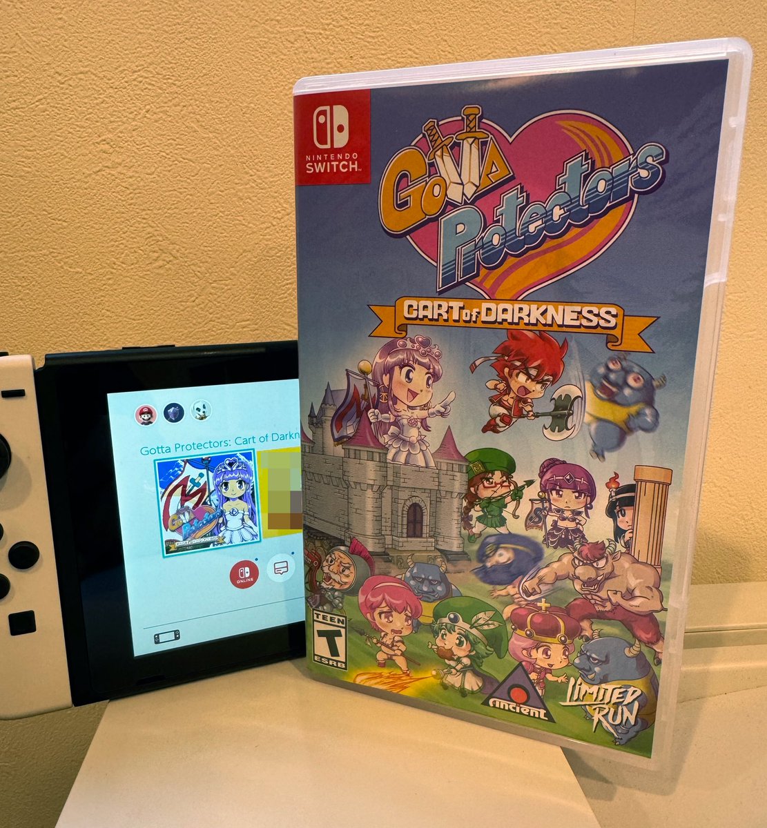 GottaProtectors's tweet photo. Gotta Protectors! Some of you who purchased both digital and physical editions of Gotta Protectors: Cart of Darkness were getting locked out of the digital version if you went back to play after playing physical. This has now been fixed with digital patch 1.0.2, issued today! https://t.co/WHYkChN4yp