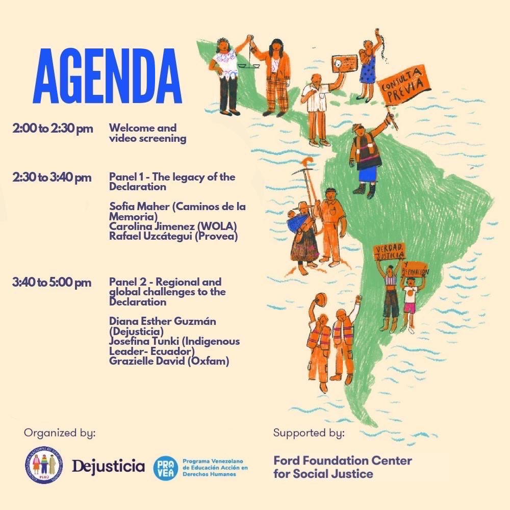SergioChaparro8's tweet image. Today, from New York City, join us for this conversation on the contributions and challenges of the #UniversalDeclaration of #HumanRights75 from a Latin American standpoint with @cjimenezDC, @dianaestherg, @GrazielleDavid and many more.

Register here: forms.office.com/r/g0SWeJPgR5