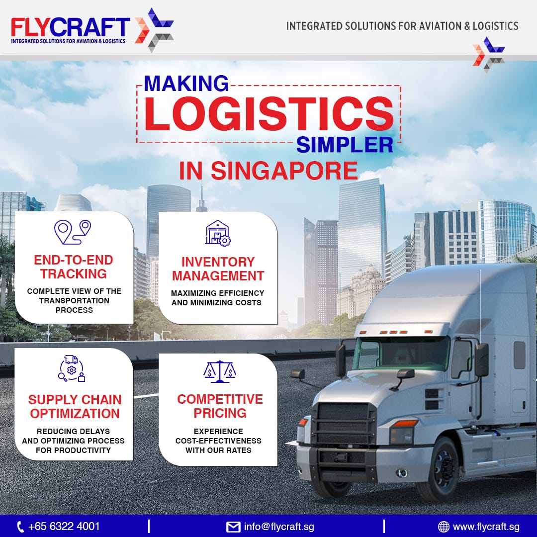 Revolutionizing logistics for seamless operations! 🚚✨

From end-to-end tracking to supply chain optimization, we've got it all covered. 

#LogisticsInSingapore #Singapore #LogisticsPartnerSingapore #IntegratedSolution #EfficiencyUnleashed #CostEffectiveSolutions #Flycraft