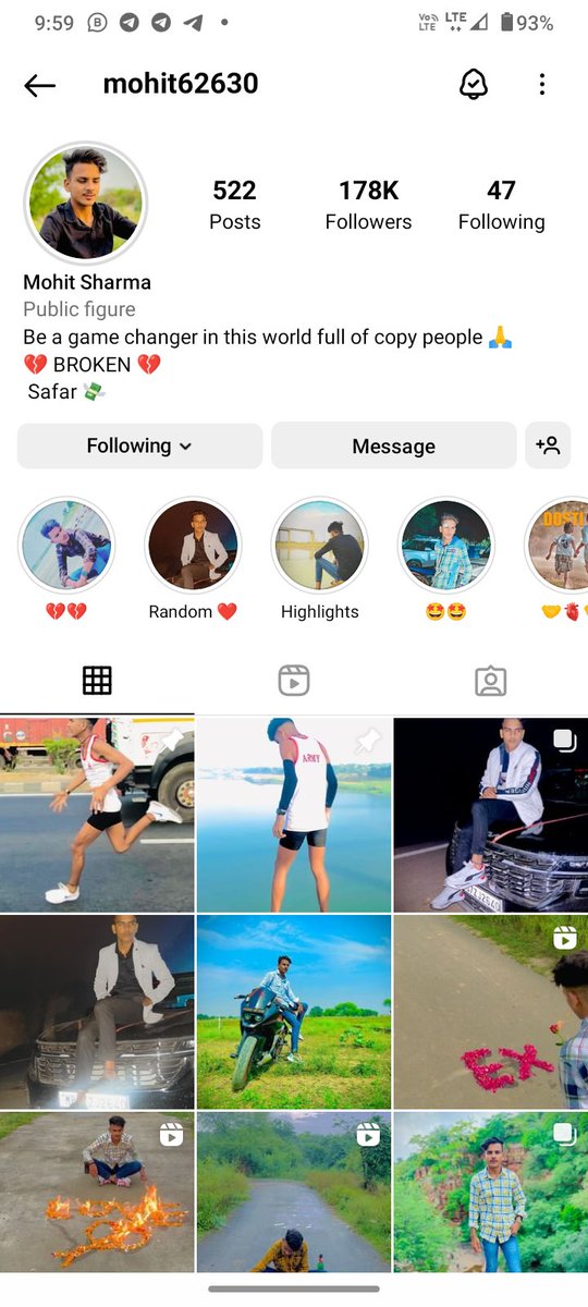 Infinitumtrade's tweet photo. @instagram This is an Instagram id given below, which works to trap people by doing cyber scams. My request is that all the accounts of that name should be deleted from Instagram

Below screenshot is scammer person's id https://t.co/nGaNGeDGs1