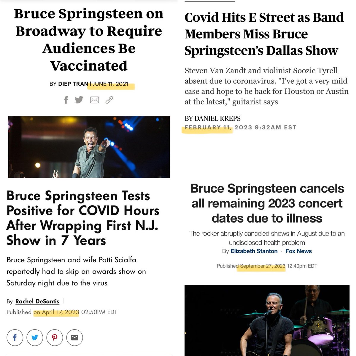 “Safe &amp; Effective” @Springsteen Edition