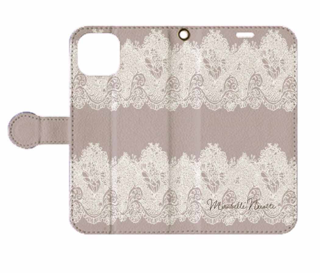 ChiyokoKana's tweet image. 手描きレース♡手帳型とハードケース
アンティークなグレージュピンクにレース柄を重ねました。iPhoneとAndroidに対応。（多くの機種に対応です）
#androidケース　#iphoneケース #antiques 
apricotlab.co/items/81171470