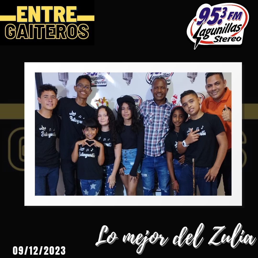 Los Bullangueritos en nuestro programa ENTRE GAITEROS. Por Lagunillas Stereo 95.3