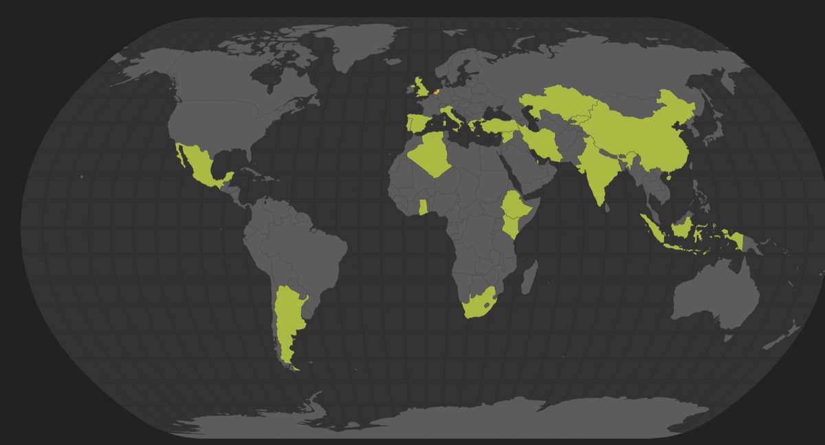 Our Information Technology group at Wageningen University (<a href="/wur/">Wageningen U&R</a>) exemplifies a rich mosaic of international talent. It includes a dynamic team of staff, post-doctoral researchers, and PhD students from across the world. 

The provided map vividly represents this global diversity,