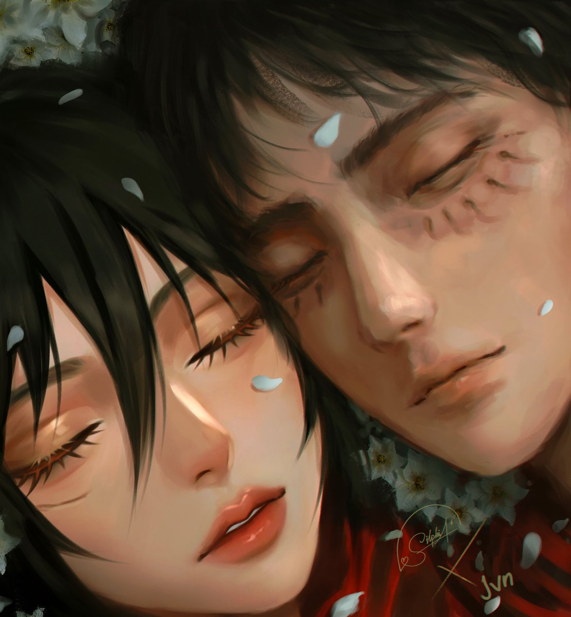 Requiem

a collab with @silphori 

#AttackOnTitan #mikasa #ErenJaeger #AoTFinale #eremika #fanart