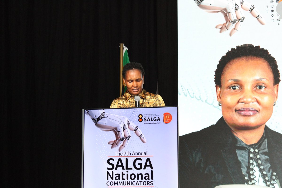 Minister of Cooperative Governance and Traditional Affairs Thembi Nkadimeng  said 'a communicator must know his or her environment.'

#InspiringServiceDelivery
#SALGANCF
#ImproveLGComms
#Asisho
#MDDA