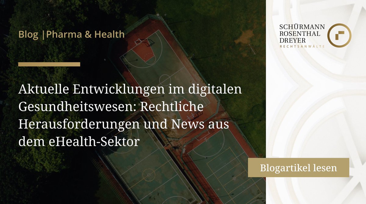 Aktuelle und neue Entwicklungen im digitalen #Gesundheitswesen: Unser neuer Blogbeitrag wirft unter anderem einen Blick auf die Änderung des #Landeskrankenhausgesetzes (#LKG).

Jetzt direkt lesen: tinyurl.com/yooad8zx

#DigitalHealth #eHealth #Telemedizin #HealthApps