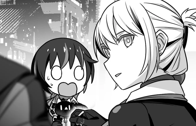 表情で同一人物だという事が分かるやつ