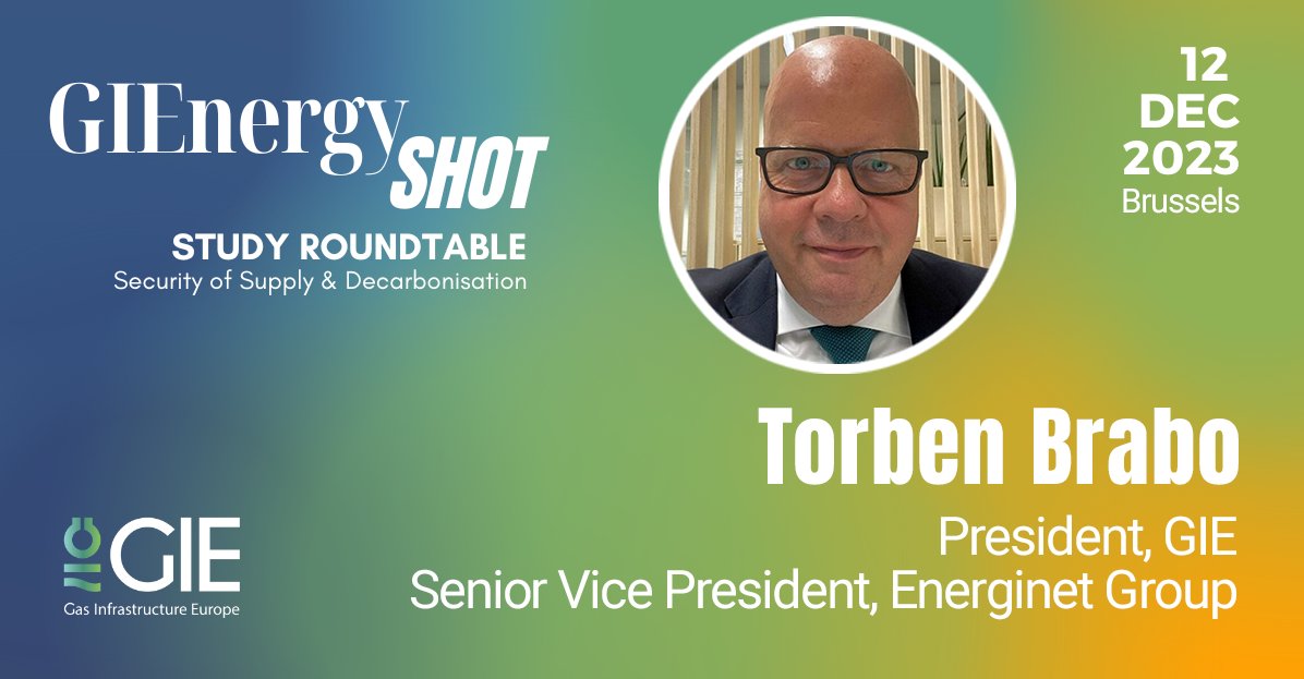 How to safeguard EU’s security of supply while speeding up #decarbonisation with #gasinfrastructure? Join @TorbenBrabo, GIE President at #GIEnergyShot Roundtable for @FrontierEcon's publication. 📩lnkd.in/ePEvKxCJ ⏰12 Dec 2023 (13:30-17:00) 📍NH Brussels EU Berlaymont